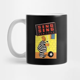 Sing Sing Prison - 1960s Travel Decal Mug